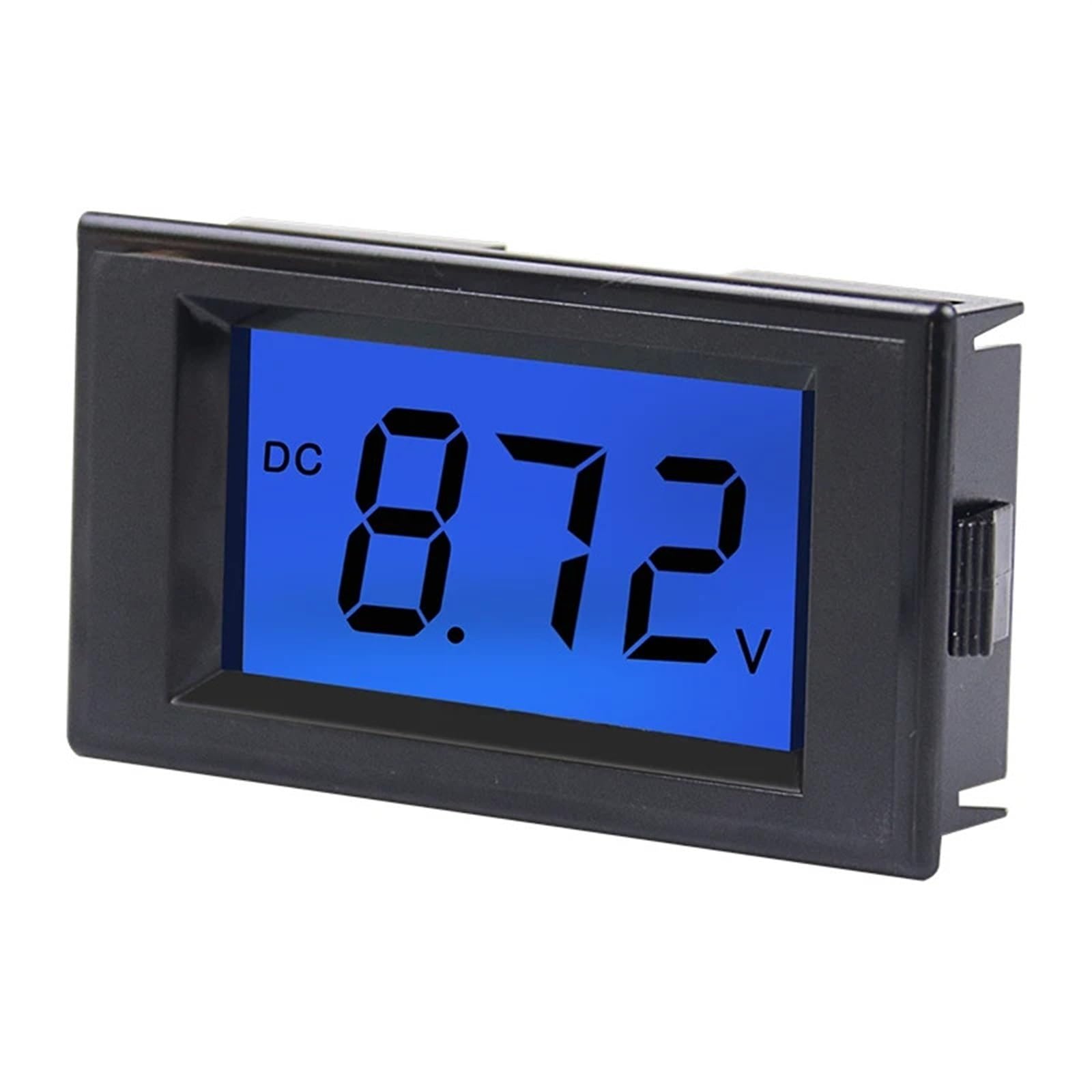 voltmetro, D69-30 Display digitale DC 12V24V48V72V Misuratore LCD 1 pz(DC20 80V,Without back cover)