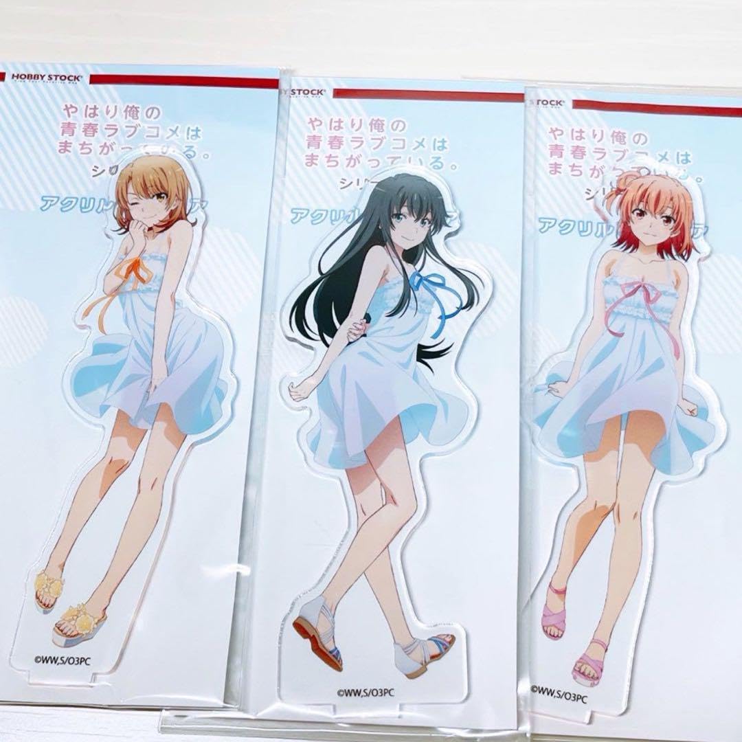 Amazon.co.jp: 俺ガイル 完 雪ノ下雪乃 由比ヶ浜結衣 一色いろは