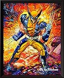 Uhomate Superhero X-Man Wolverine Wall Decor Vincent Van Gogh Starry Night Posters Home Canvas Wall Art Print Nursery Decor Living Room Wall Decor A077 (24X30)