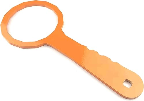 Miniatura 3 de Turbo Diesel 5.9L 6.7L Cummins Llave de filtro de aceite para Dodge Ram 05083285AA MO285 Recubrimiento en polvo naranja