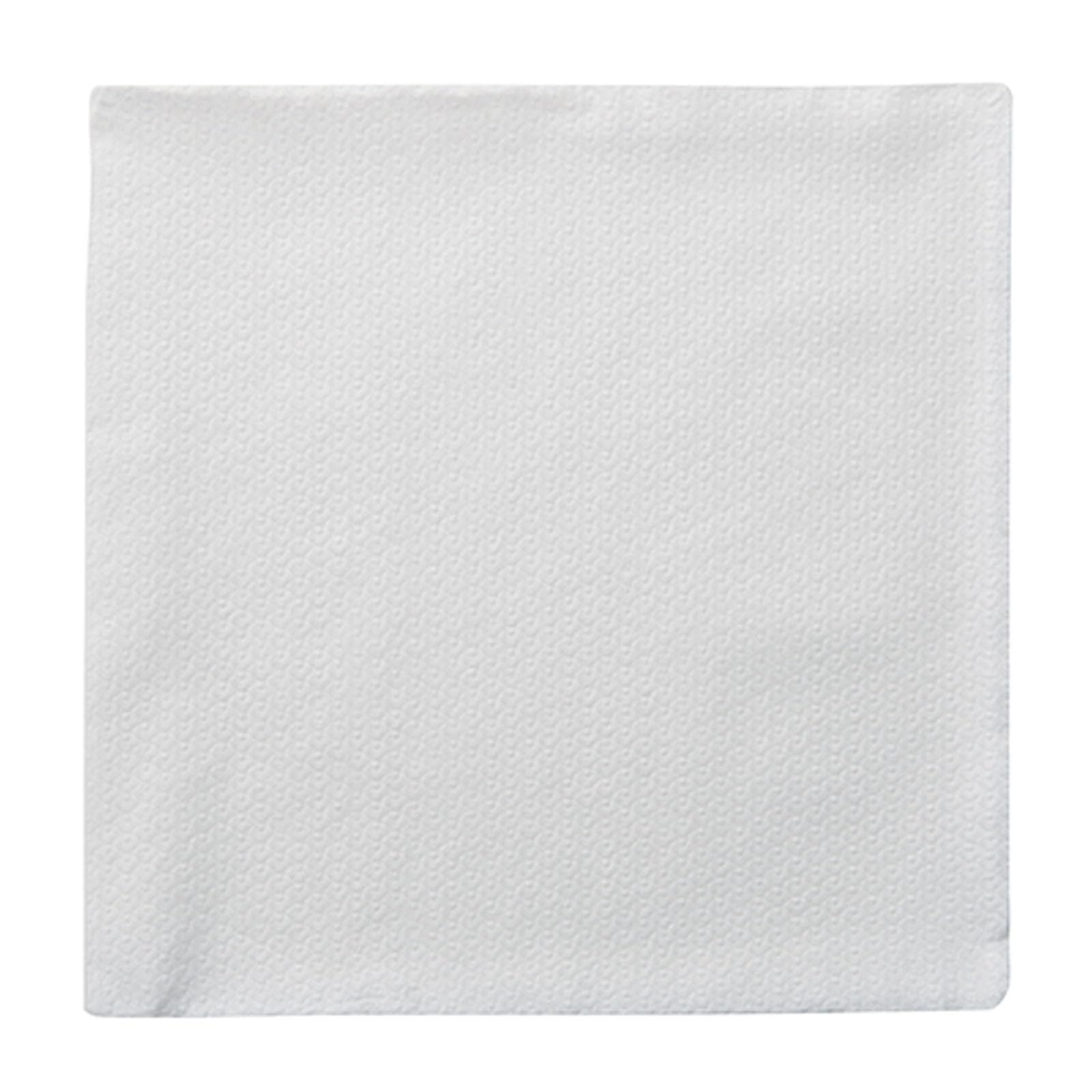 Papstar 1 caja de cartón=12 x 100 de Servilletas de Papel, Toallas de Papel, 1-capa 1/4-pliegue de 33 cm x 33 cm de colour blanco de 12300