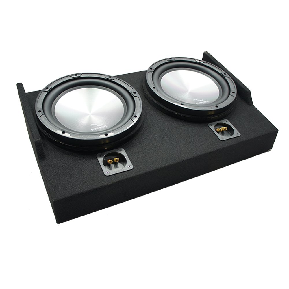 Harmony Audio HA-A102 Compatible with Ford F150 Super Cab 2015-2021 Bundled with FTB2X10-15EXTCAB Dual 10