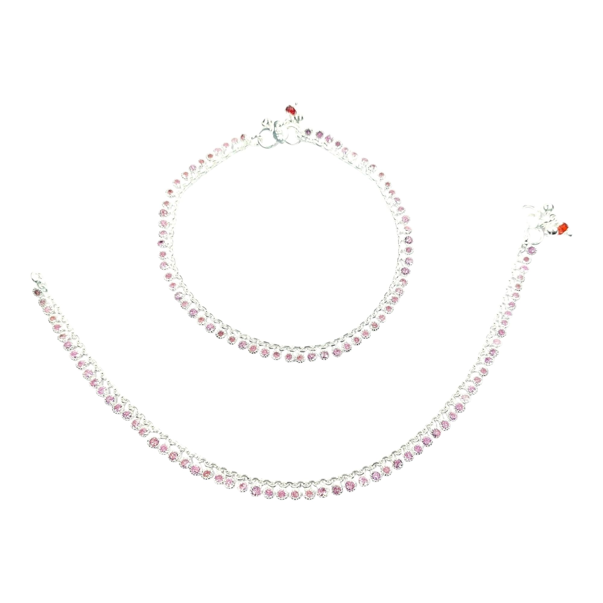Shree Shobha Collection Silver Anklet Payal for Girl And Womens Size-10.5 inch Weight- 21g (B075QDD1ZH) Amazon Price History, Amazon Price Tracker