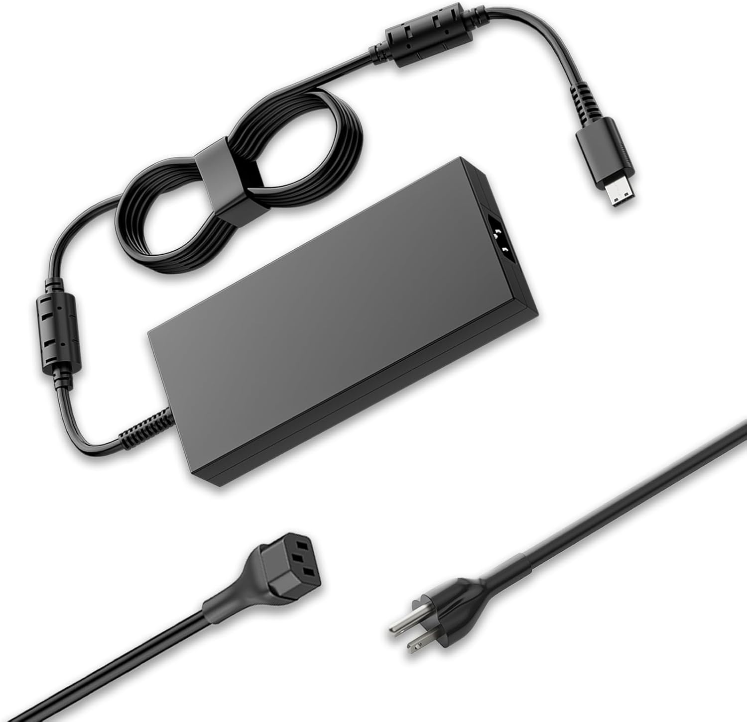 Charger 230W 240W USB Tip Fit for MSI Stealth A16 17 GS77 Alpha 17 C7V Creator Pro 16 Creator A16 Z16 GE66 GE76 Raider GP66 GP76 Dragon Tiamat Leopard 10UE 11UX WE76 AC Adapter Laptop Power Supply