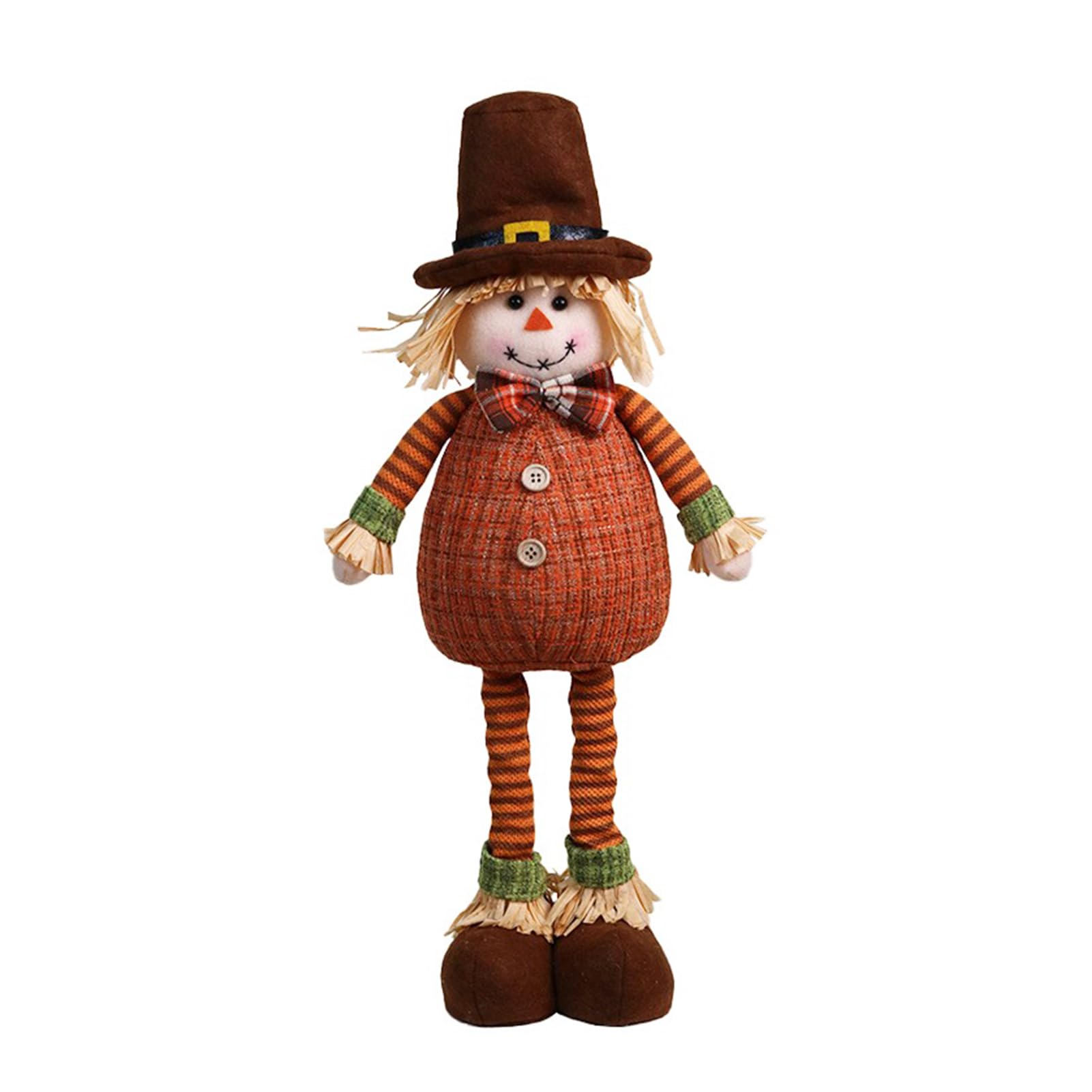 Fall Harvest Scarecrow Figurine Scarecrow Plush Doll with