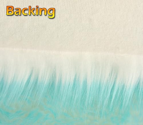 Miniatura 2 de The Yard (Aruba) - Tela de pelo sintético de pelo largo con respaldo blanco de 60 pulgadas de ancho