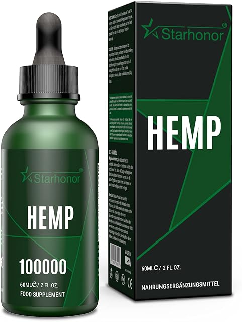Starrhor 2022 New Upgrade Prime Drops Best Combination High Strength Powerful Formula 60ml, Natural Ingredients, Non GMO, GMP Standards (60ml-100000mg)