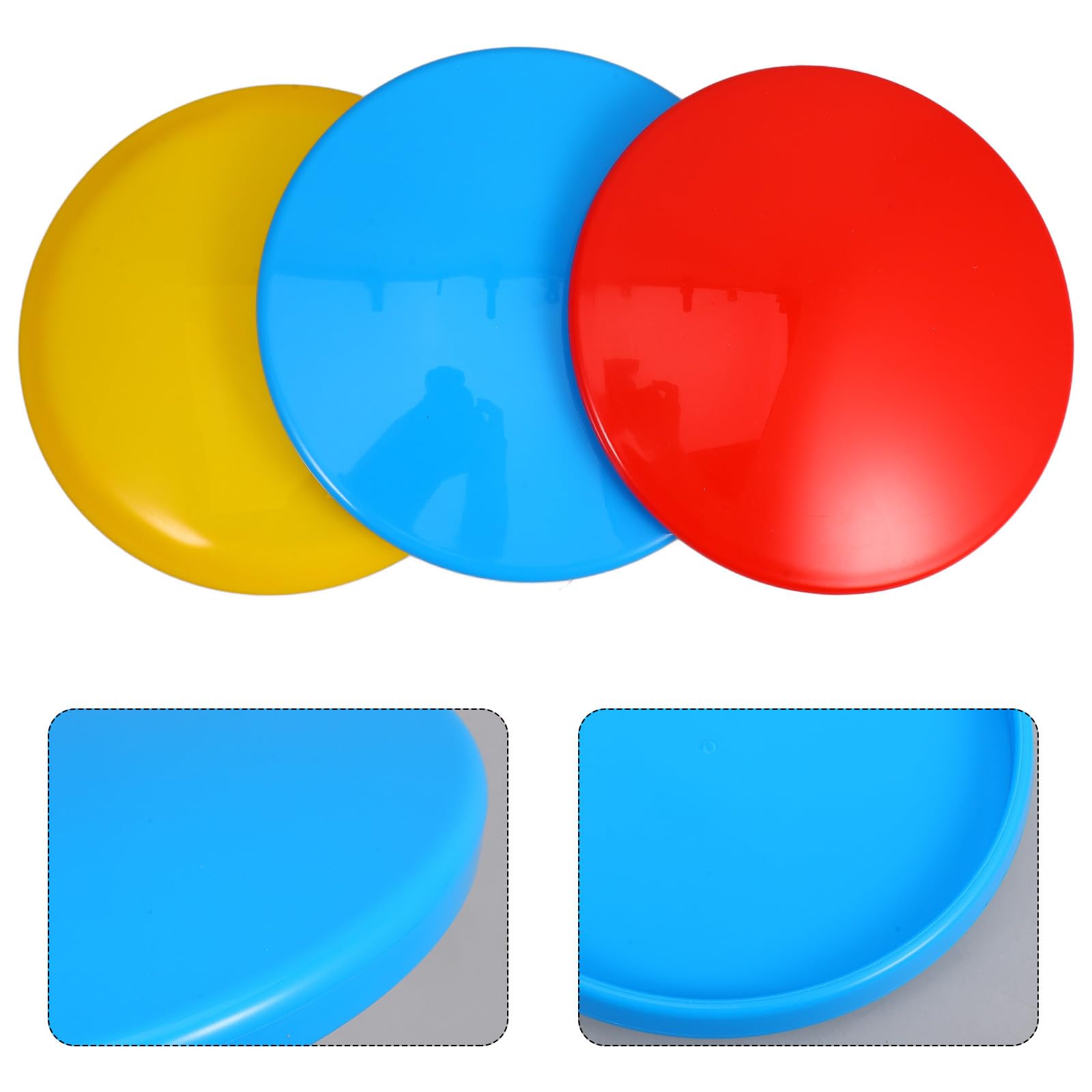 GALPADA Set Disc Golf 6 Pezzi per Principianti e Esperti, Mini Disco Driver, Midrange e Putter, Colori Vivaci, Robusto e Levigato, Attrezzatura Outdoor per Gioco e Allenamento
