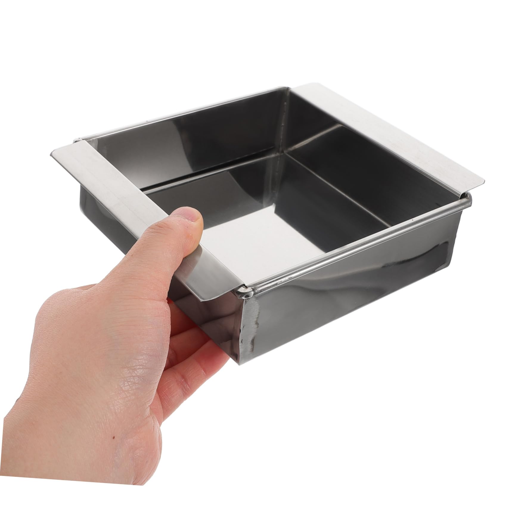 Stampo per Tofu Giapponese in Acciaio Inossidabile, Argento | Strumento da Cucina, Design Elegante, Lavabile Facilità, per Preparazioni Casalinghe