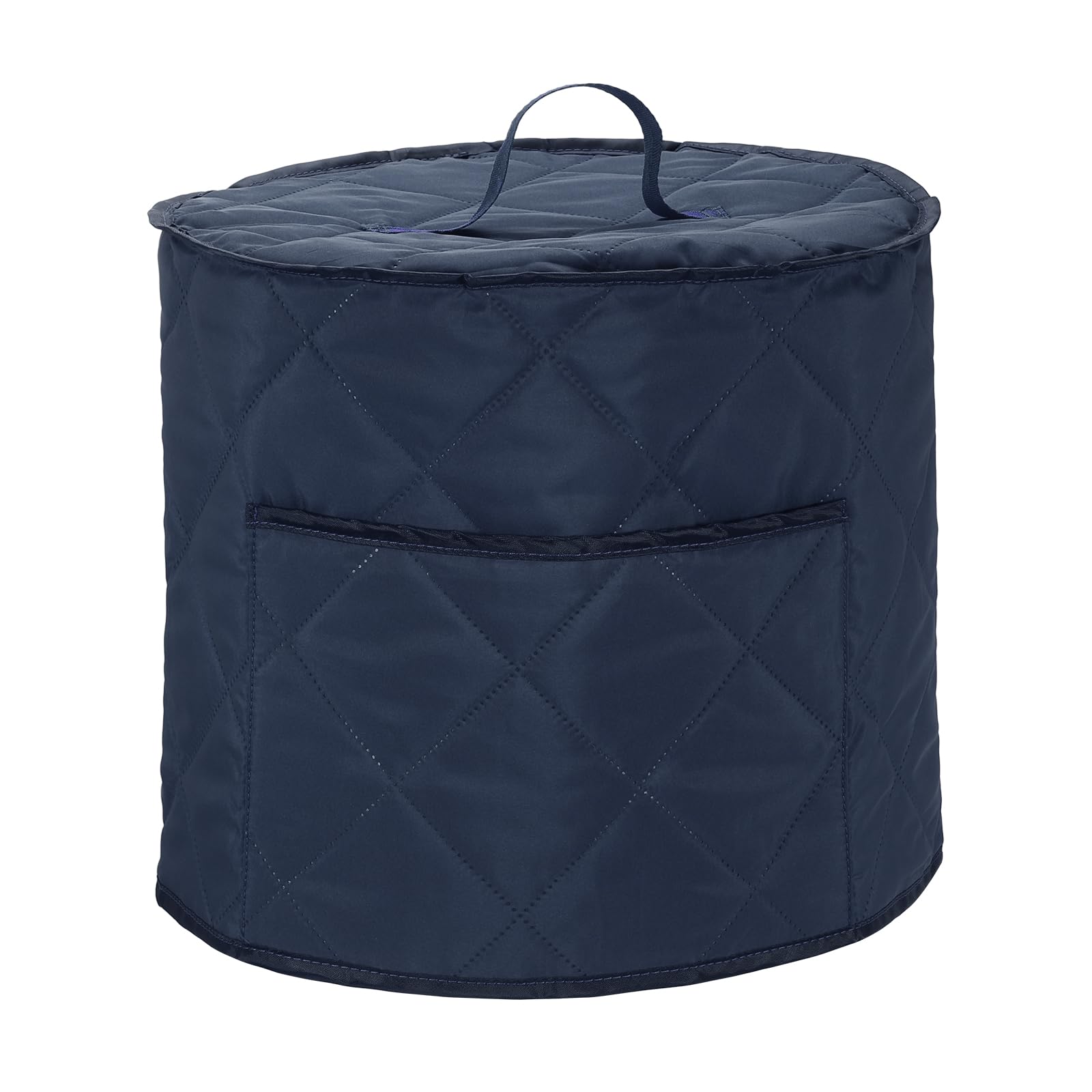 Funda para olla a presión redonda de 15x14 pulgadas gris universal 1