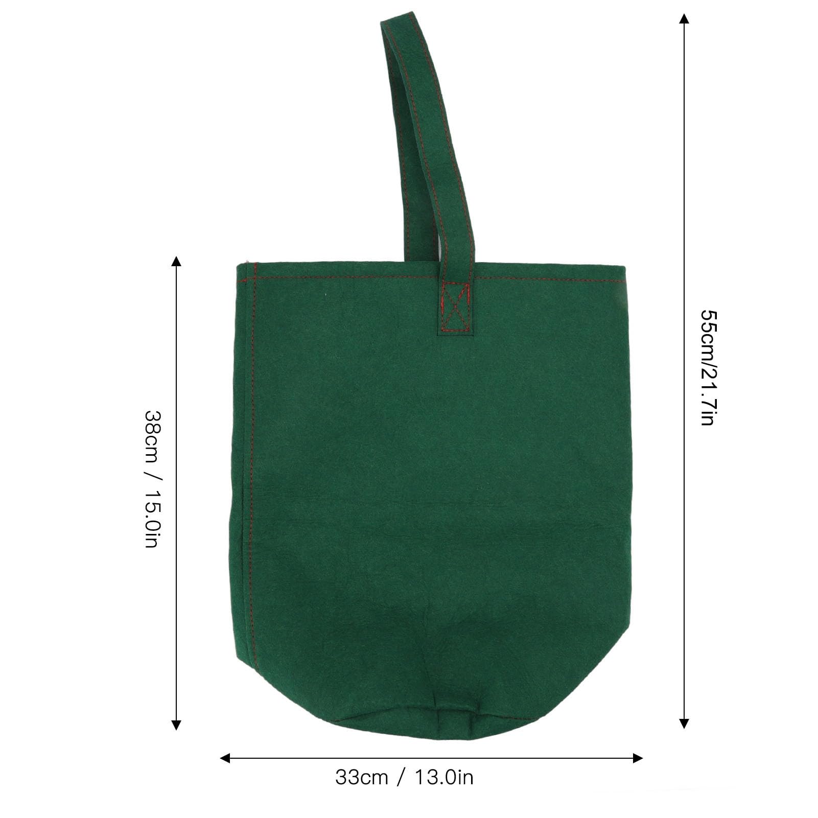 TOPINCN Paquete de 4 Macetas Al Revés, Bolsas de Cultivo para Plantar Tomates y Fresas para Colgar en el Jardín, Bolsa para Colgar Verduras Al Revés