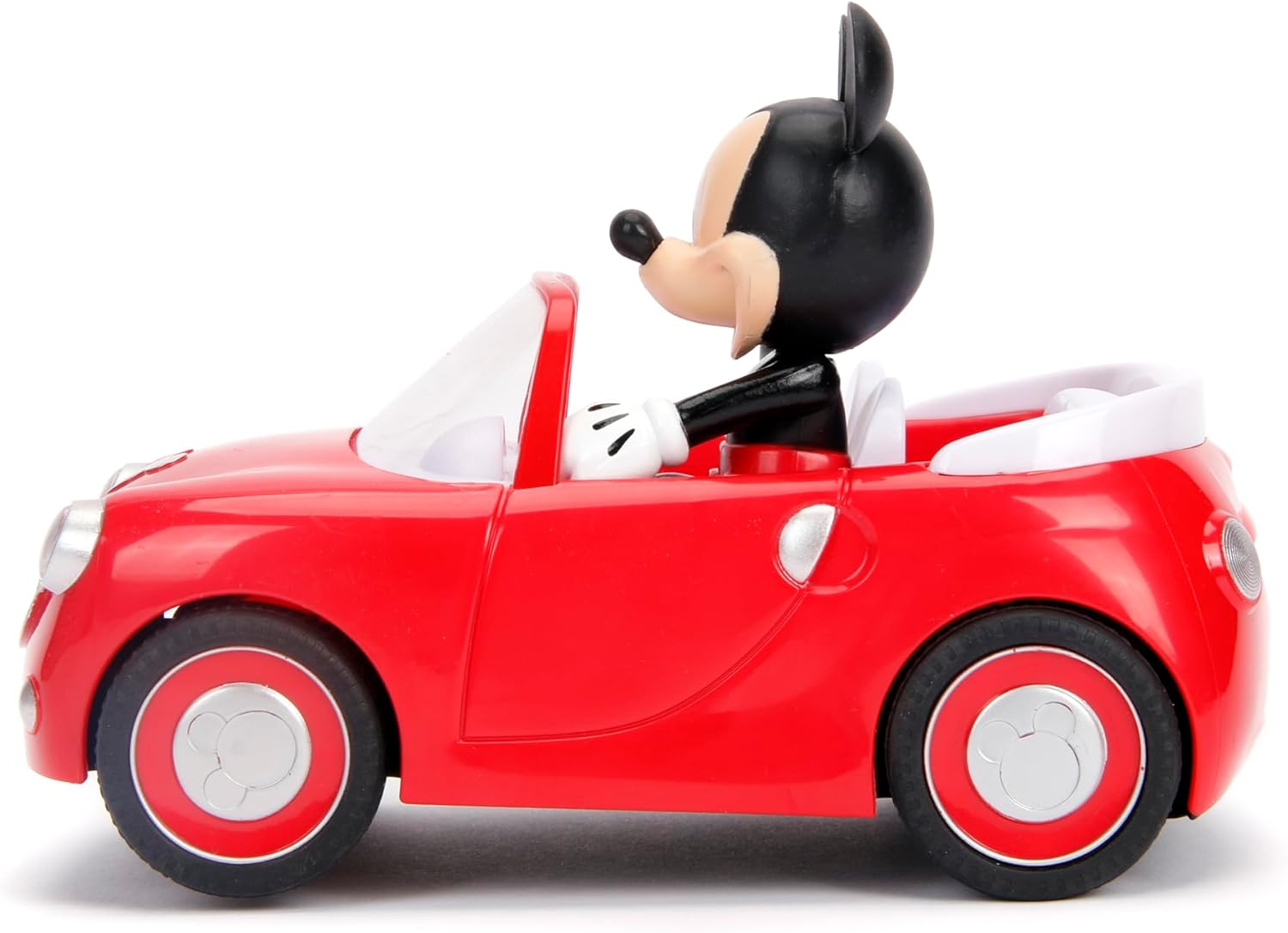 Jada Disney Junior Mickey Mouse Roadster R/C – Remote Control Car with Simple Controller, 1:24 Scale – Fun Toy for Kids Ages 4+
