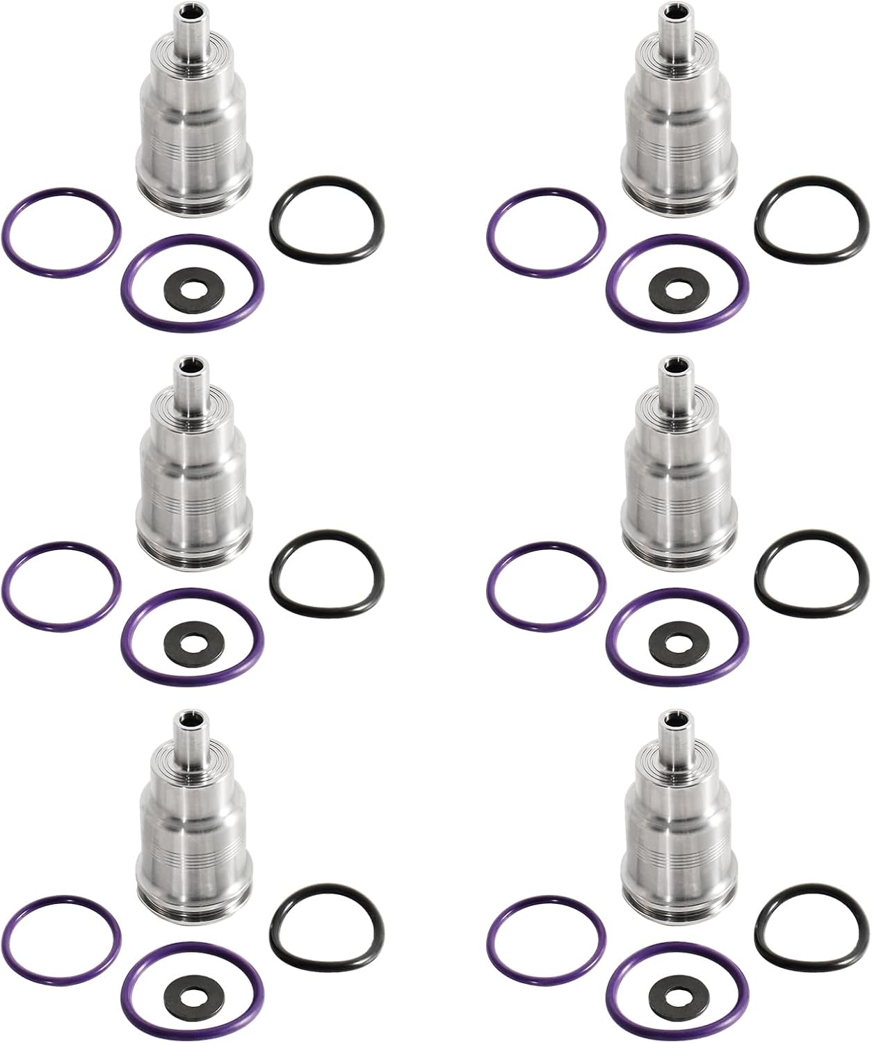 Fuel Injector Cup Set for Volvo D11 D13 D16 Fuel Injector Sleeve Cup for MACK MP7 MP8 MP10