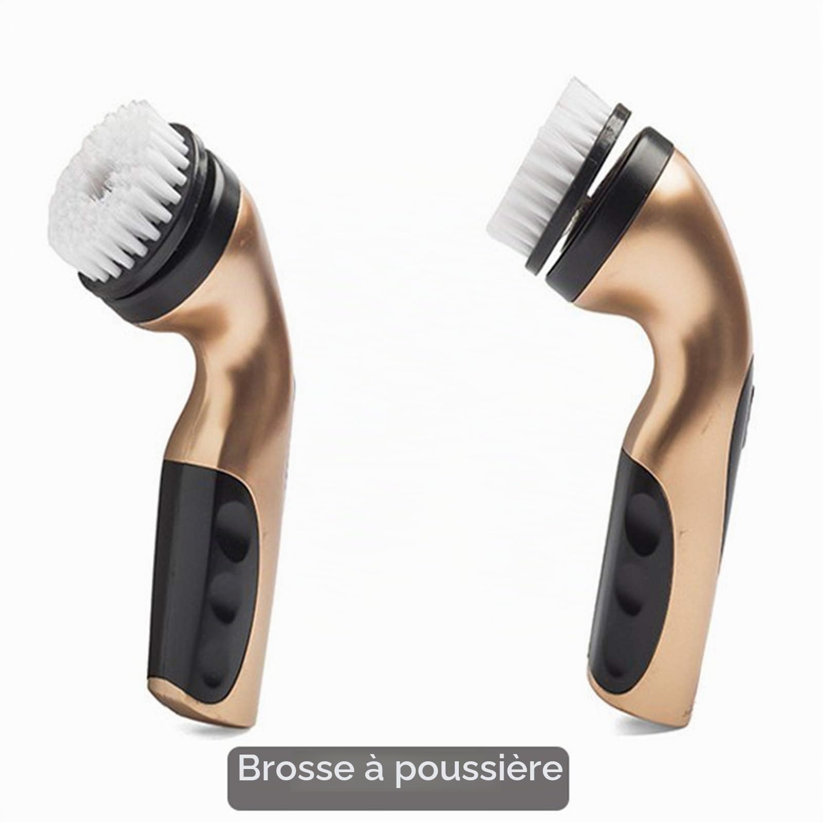 Kit de cirage de chaussures électrique portable - Nettoyeur de poussière, lave-chaussures pour chaussures en cuir