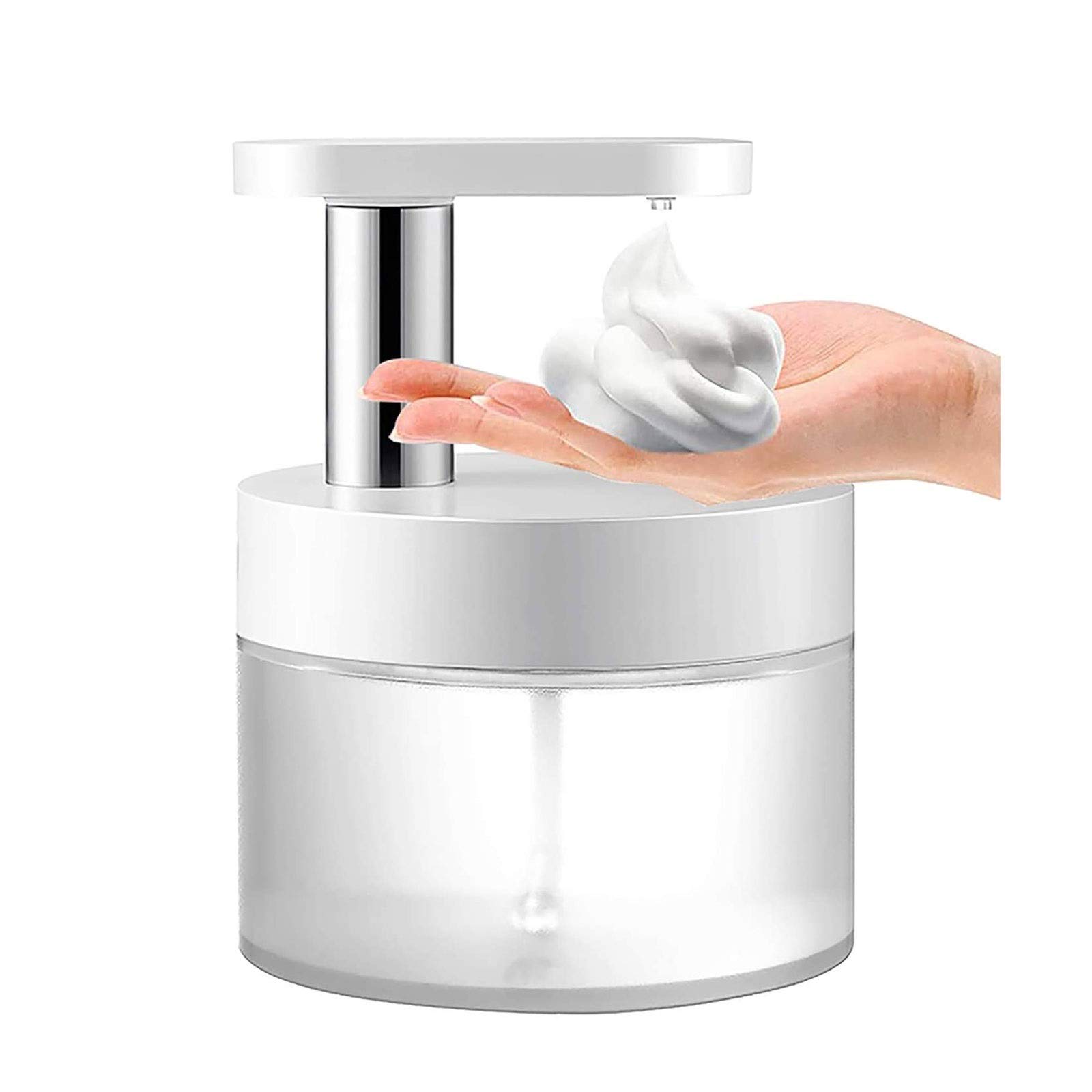 Distributore di Sapone schiumogeno Automatico Senza ticino - Cucina Premium e Bagno Distributore di Sapone 400 ml - Touch Modern Electric Electric Hands Distributore di Sapone Libero con sensore