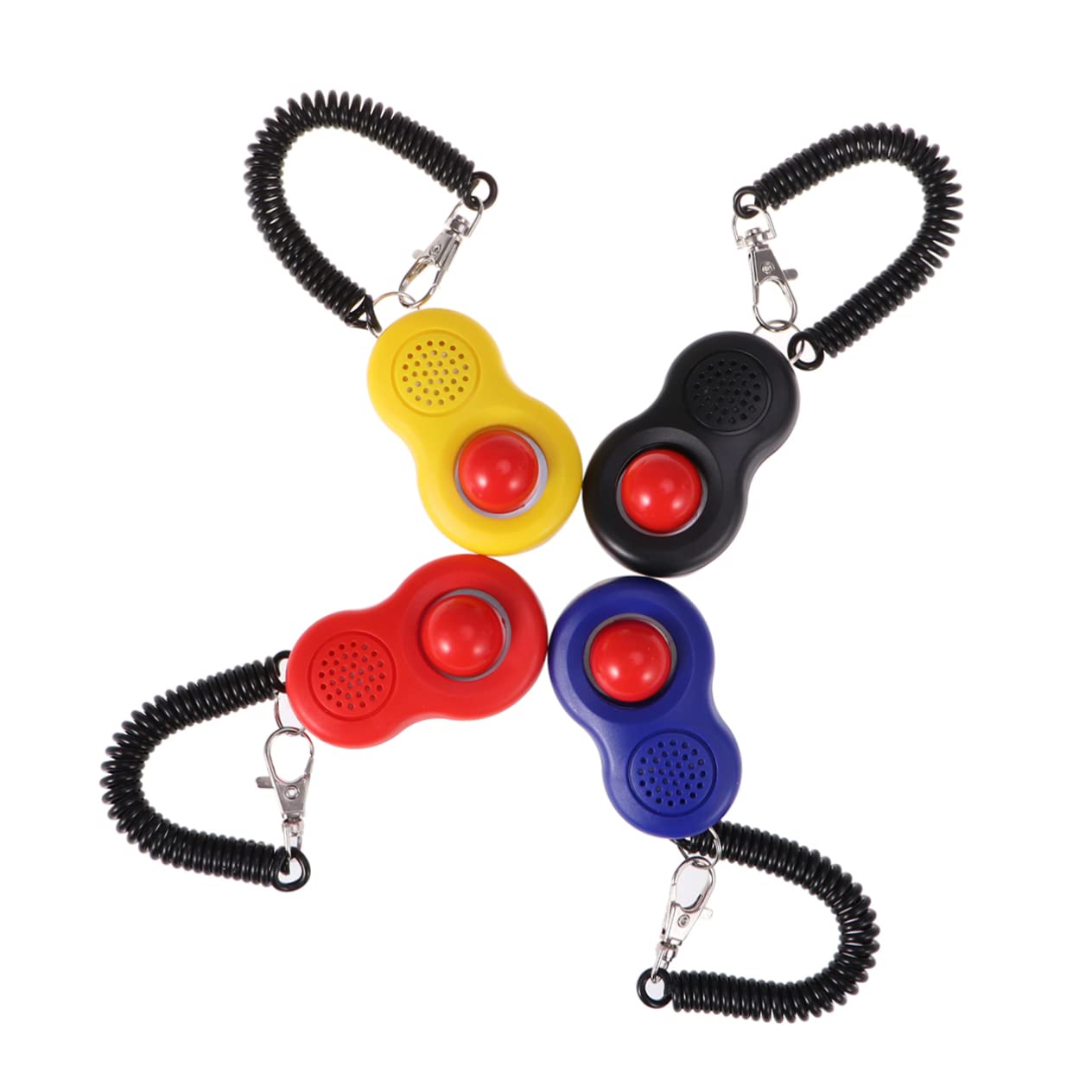 INOOMP 12 Piezas Herramienta para Mascotas refeel muñequera clicker para Perros para Entrenar clicker de adiestramiento de Mascotas clickers para adiestramiento de Perros