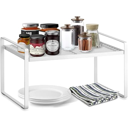 Buy Omic Stainless Steel 2 Layer Wall Mount Kitchen Spice Rack with ...