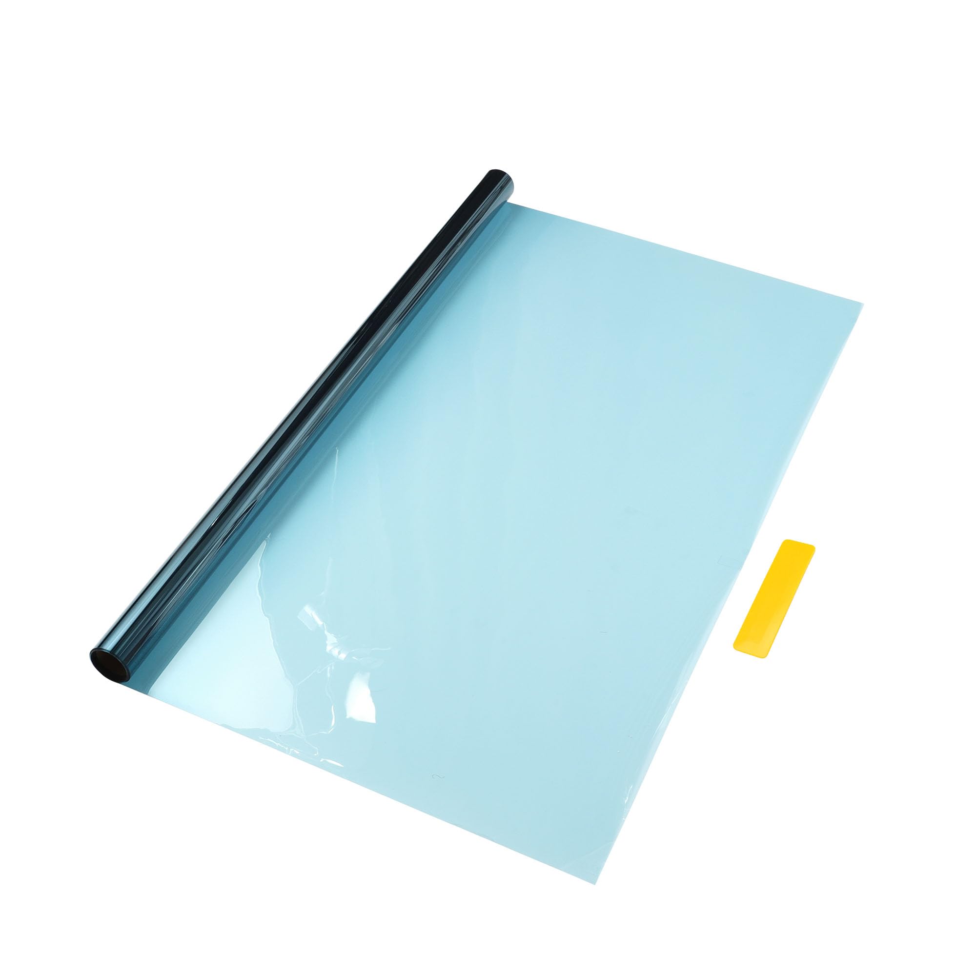 Film teinté nano en céramique voiture protection solaire VLT 56 bleu foncé
