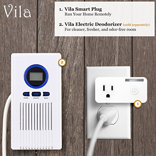Wi-Fi Enabled Smart Plug, Compatible with Amazon Alexa and Google Home, No Hub Required, Remote Access, Voice Control, Timing Function, Additional Home Security, Saves Time and Energy - Thumbnail 5