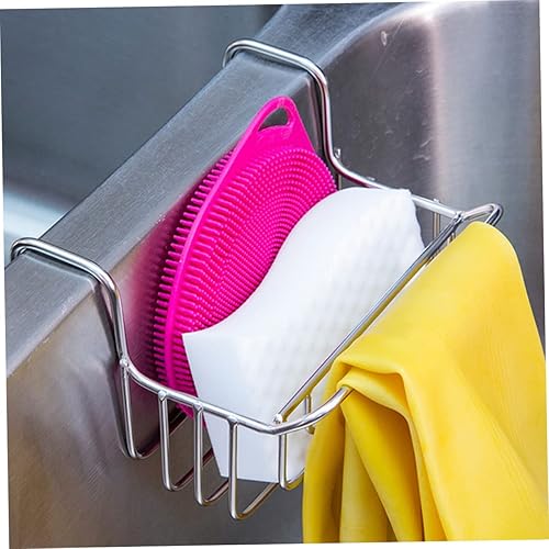 Miniatura 4 de Escurridor de fregadero, cesta colgante, paño de cocina, colgador de paños de cocina, escurridor de platos, cesta de drenaje para fregadero, estante