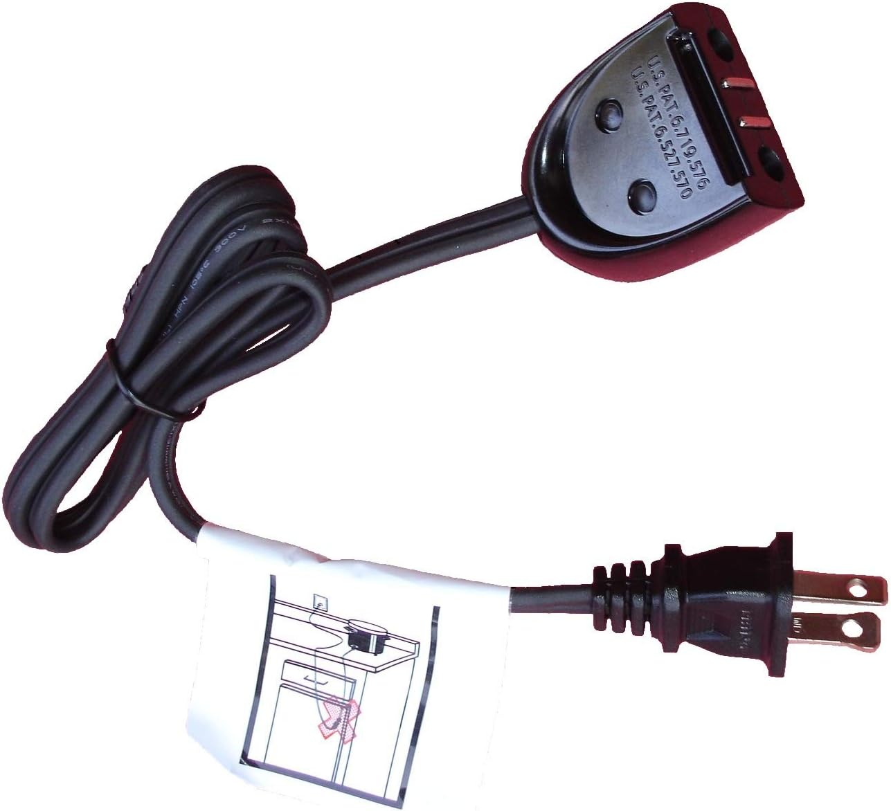 Replacement for Presto Profry Deep Fryer Cord Break Away