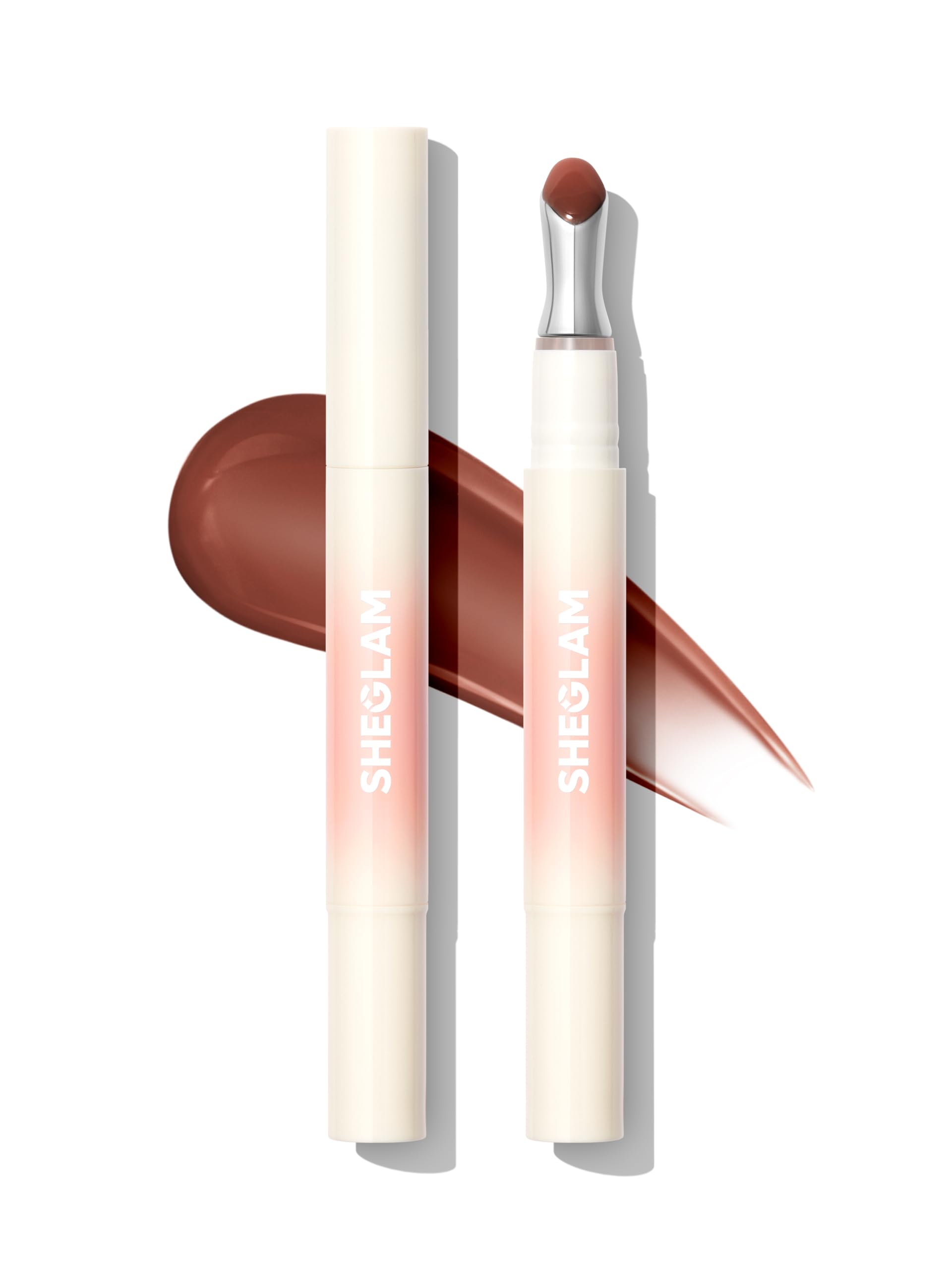 SHEGLAM Hydrating Lip Gloss Cruelty-Free Plumping Peptides-Toffee Kiss, 1.42 g (Pack of 1)