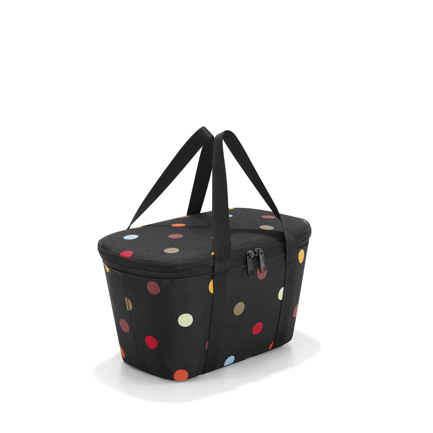 reisenthel Coolerbag XS Sac Isotherme de Voyage en Polyester à Pois 27,5 x 15,5 x 12 cm/4 l Dots (Pois Colorés)