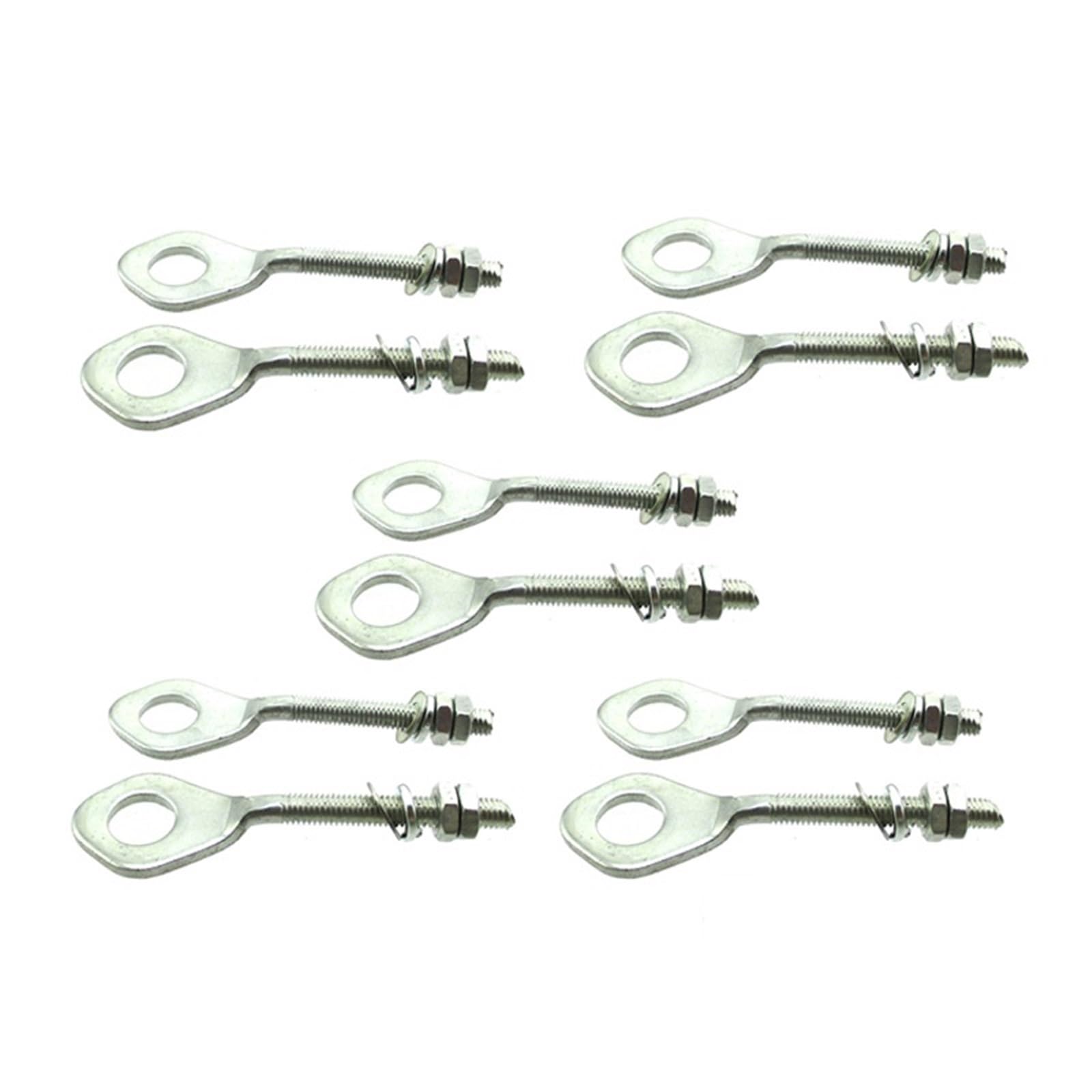 Tensor de cadena de motocicleta Ajuste para Honda Monkey Z50 Z50A Z50J 12mm Ajustador de cadena de eje pernos tensores accesorios de motocicleta Tensor de cadena de distribuci(5sets)