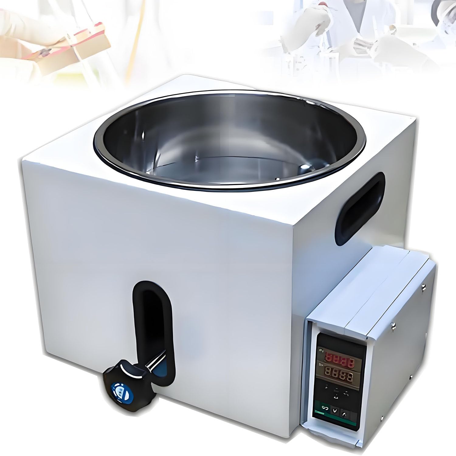 Bain d'eau numérique 2 L stable pour incubations et expériences