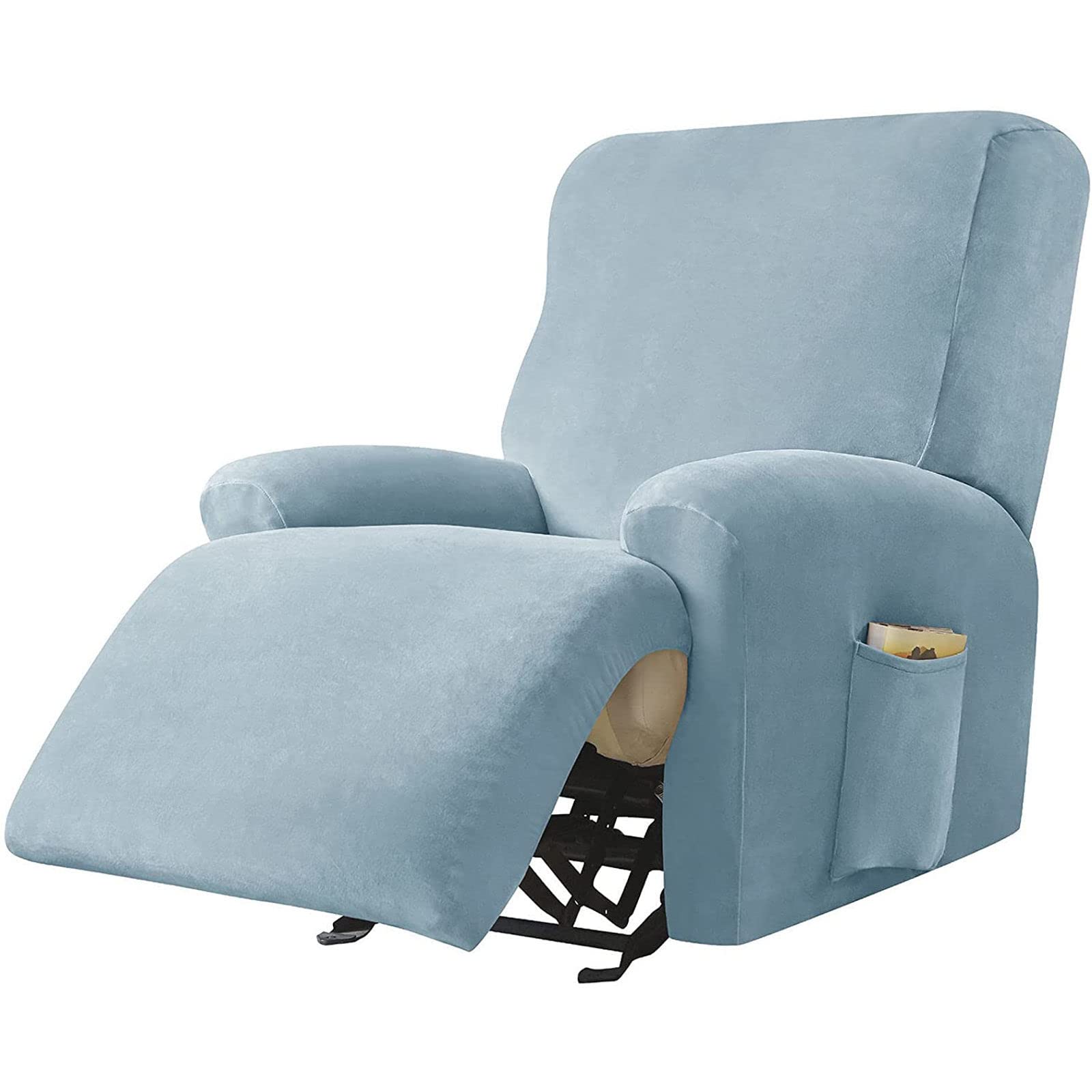 Fundas Para Sillas De Comedor De Terciopelo, Fundas Para Sillas Elásticas Grandes, Fundas Para