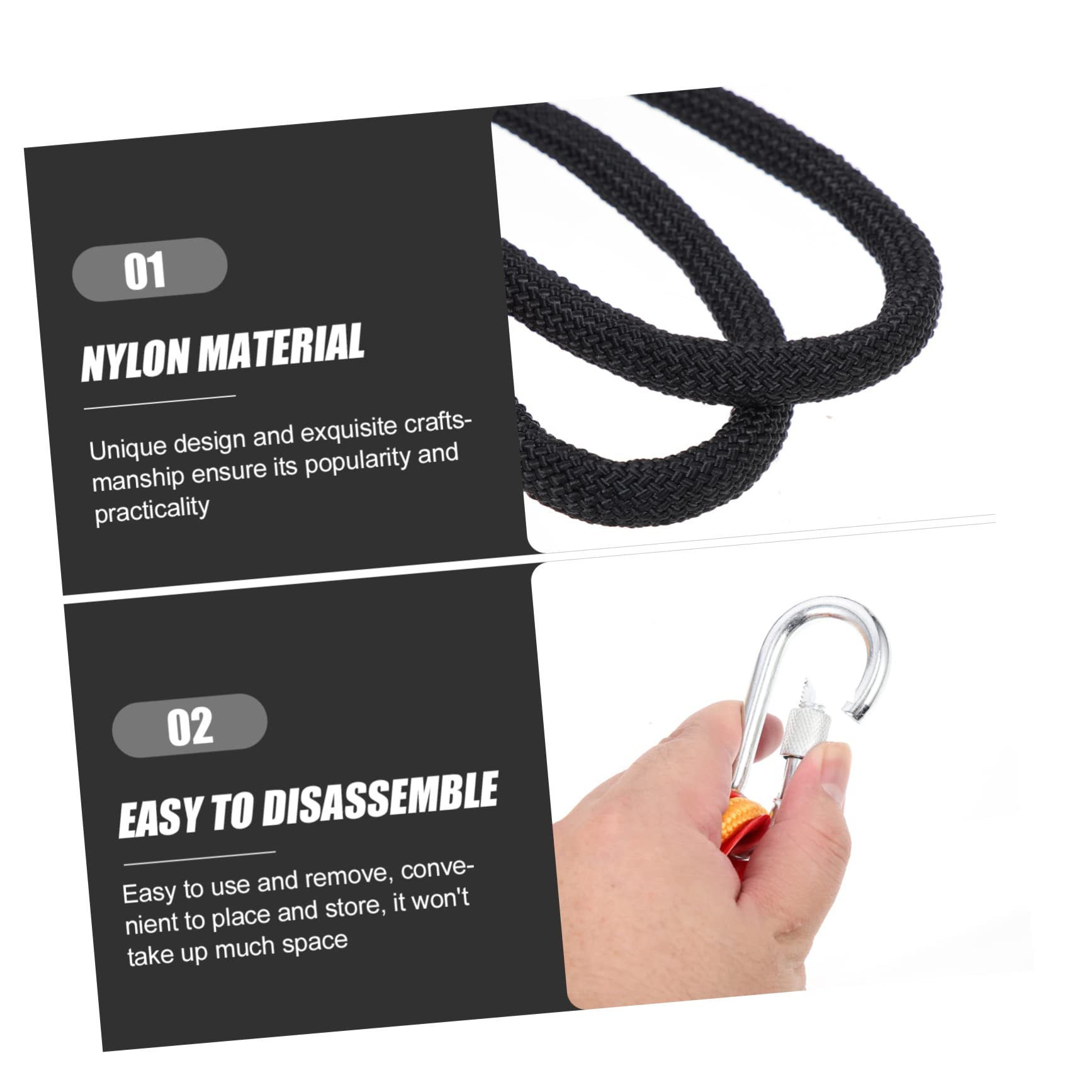 Hemobllo Cables para Acampar Perros Cadena De Nylon para Camping y Pasear Cachorros Al Aire Accesorio De Equipo para Camping