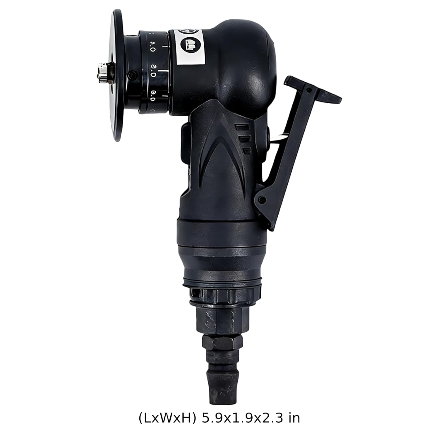 Pneumatic Chamfering Machine, Handheld Air Chamfer Tool for Metal Working and Edge Trimming, 45 Degree Adjustable Deburring 0.004-0.06 in / 0.10-1.5 Mm, Tungsten Carbide Double Cutter Head