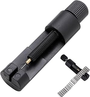 ウォッチ リンク取り外しツール - チェーン リンク ピン リムーバー、ウォッチ リンク リムーバー |時計バンド修理ツールキット、時計バンドの交換とサイズ変更用の交換ピン付き時計バンド調整ツール