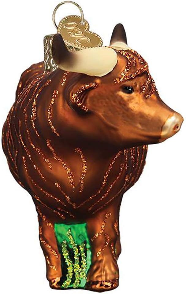 Highland Cow Ornament by Old World Christmas - Image 3