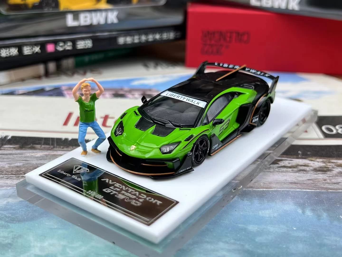 Amazon | TP 1/64 ランボルギーニ LP700-4 LBWK Liberty Walk LB Works 