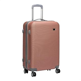 شنطة سفر بعجلات من جيه بي، مقاس 24 - روز جولد