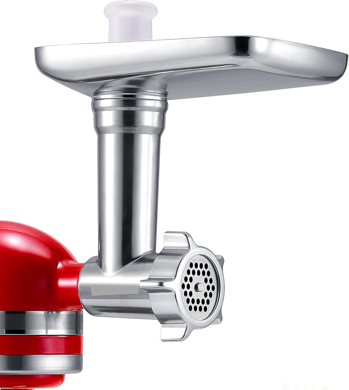 Replacement Fruit and Vegetable Strainer Attachment with Food Grinder Attachment, compatible with KitchenAid Stand Mixer.