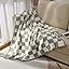 Checkered Throw Blankets With Smiley Faces Reversible Soft Cozy Warm Blanket For Bed Sofa (Grid Smile,Slate Gray,30"x40