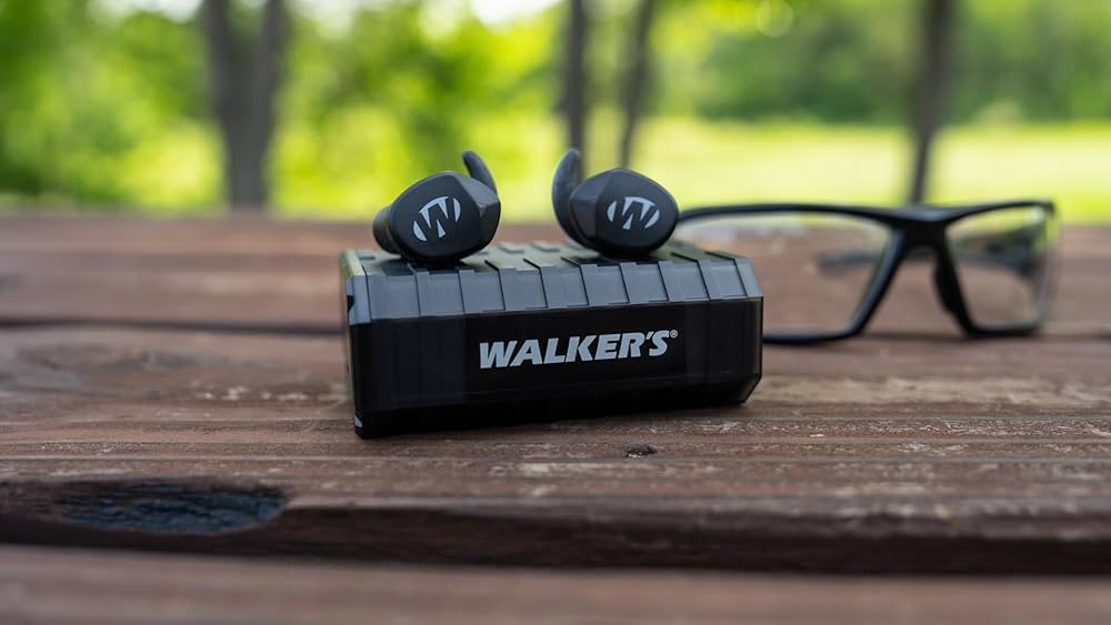 Walker's SILENCER ワイヤレスイヤフォン Silencer Bluetooth recarregável no fone de ouvido 2.0