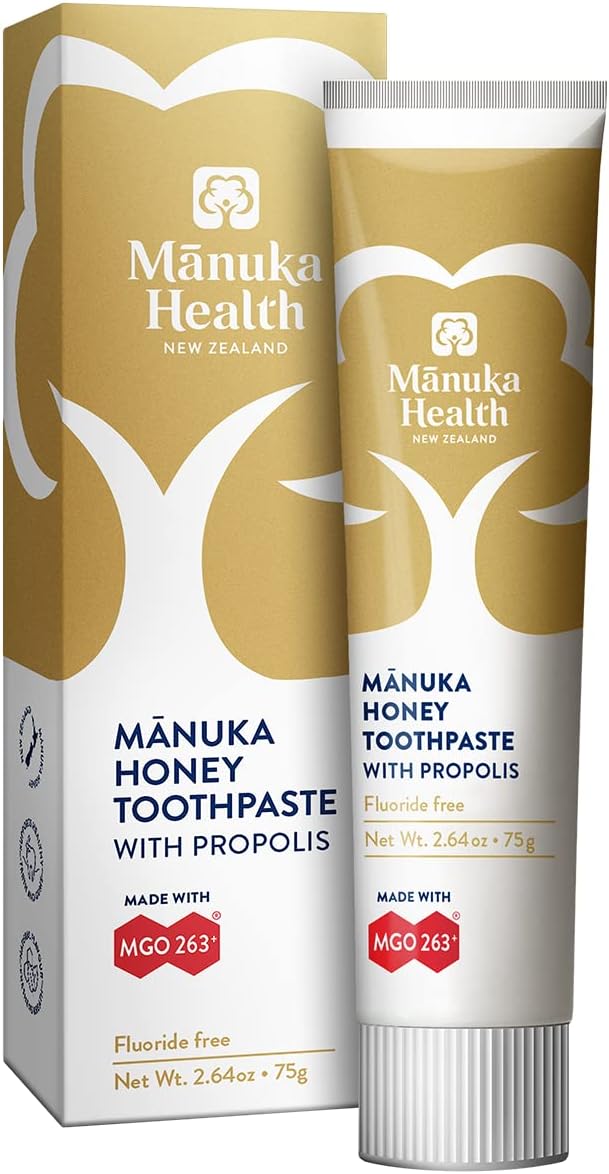 Manuka Health, Manuka Honey Toothpaste with Propolis, 2.64 oz (75g)