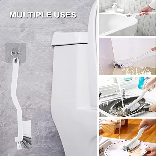 Miniatura 5 de Paquete de 2 limpiadores de inodoro de piedra pómez con asa, cepillo de inodoro de piedra pómez para limpiar depósitos de cal, manchas de agua dura