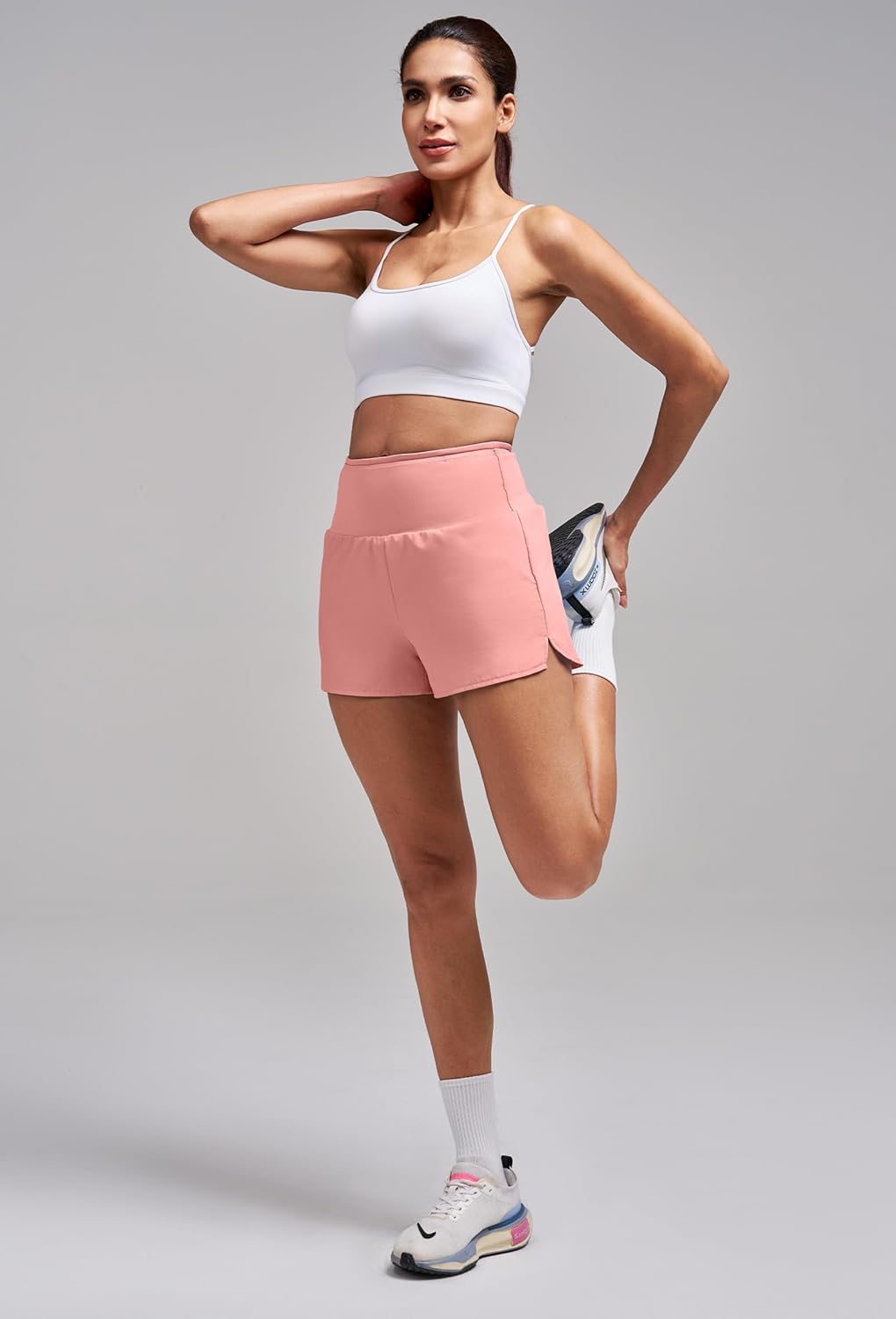 Alaroo Womens Athletic Shorts High Waisted Liner Running Shorts for Tennis Workout Gym Track Yoga with Pockets 2026