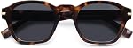 SOJOS Vintage Retro Square Polarized Sunglasses Men Trendy Womens Sun Glasses SJ2382