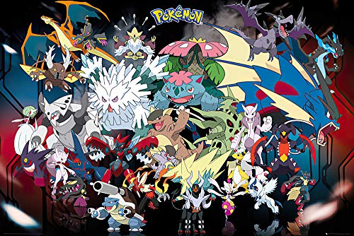 Pokemon Mega Poster Maxi - 91.5 x 61cms (36 x 24 Inches)