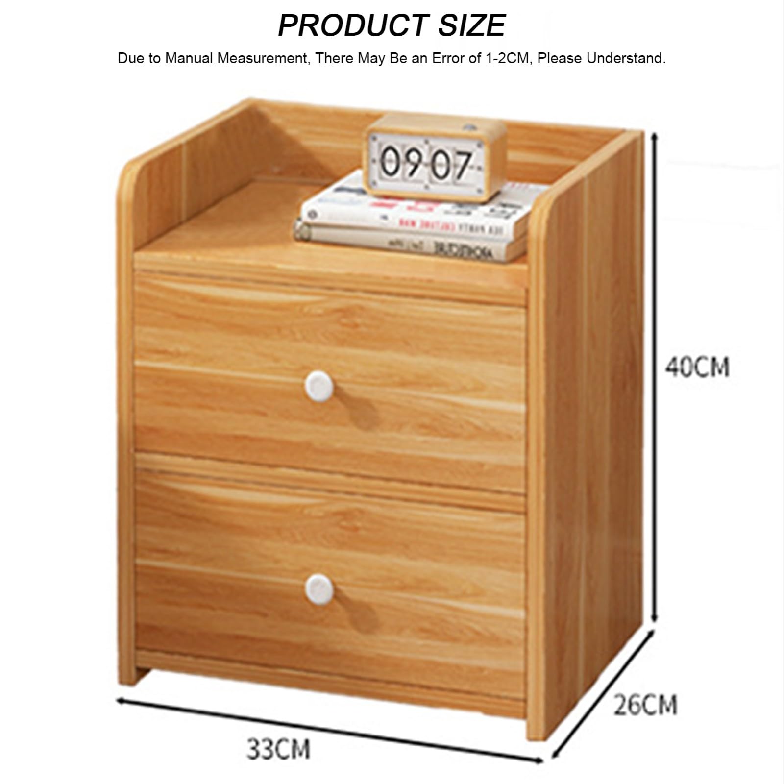 Amazon.com: FairyHover 2 Drawer Bedside Tablen Sofa Side