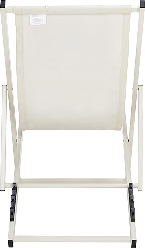 Miniatura 14 de Safavieh PAT9039A-SET2 Colección Camlin Beige Juego de 2 sillas plegables ajustables (totalmente montadas)