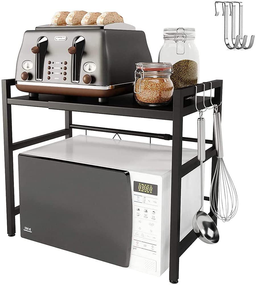Support pour four à micro-ondes pour résoudre le manque de place sur le comptoir de cuisine
