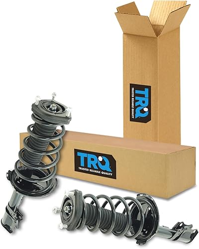 Miniatura 227 de TRQ - Conjunto de puntal delantero y resorte helicoidal (lados del conductor y del pasajero), para auto