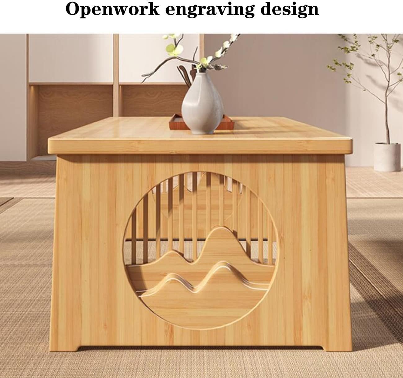 畳テーブル 小さなコーヒーテーブル畳の低テーブルベイウィンドウ小さなテーブル家族経済的なモダンな固体木製のテーブル バルコニーに適し ローテーブル  折りたたみ 小さめ テーブル 折りたたみテーブル 小さい 北欧 おしゃれ ミニテーブル 軽い 折り畳みテーブル 机 75 ... 折りたたみテーブル 家族が座って食事をするためのローテーブル 持ち運びに便利な小型折りたたみテーブル 無垢材のコーヒーテーブル ティ