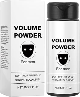 Hair Styling Powder for Men, Volume Powder for Men, Instantly Adds Texture & Volume, Matte Texture Long-lasting Hold and Easy to Apply, Definition, Hold, No Oil or Greasy